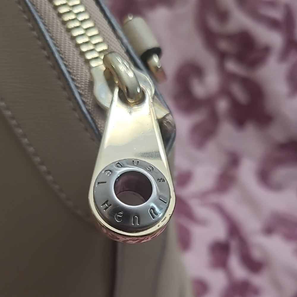 Henri Bendel Taupe Satchel Bag - Picture 7 of 16